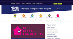 Desktop Screenshot of housing.org.uk